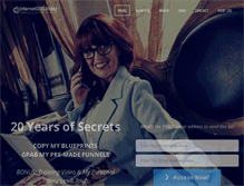 Tablet Screenshot of internetgirlfriday.com
